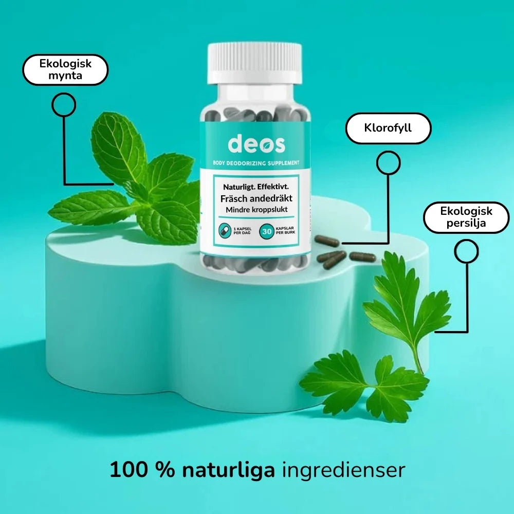 DEOS | Kosttillskott mot dålig lukt