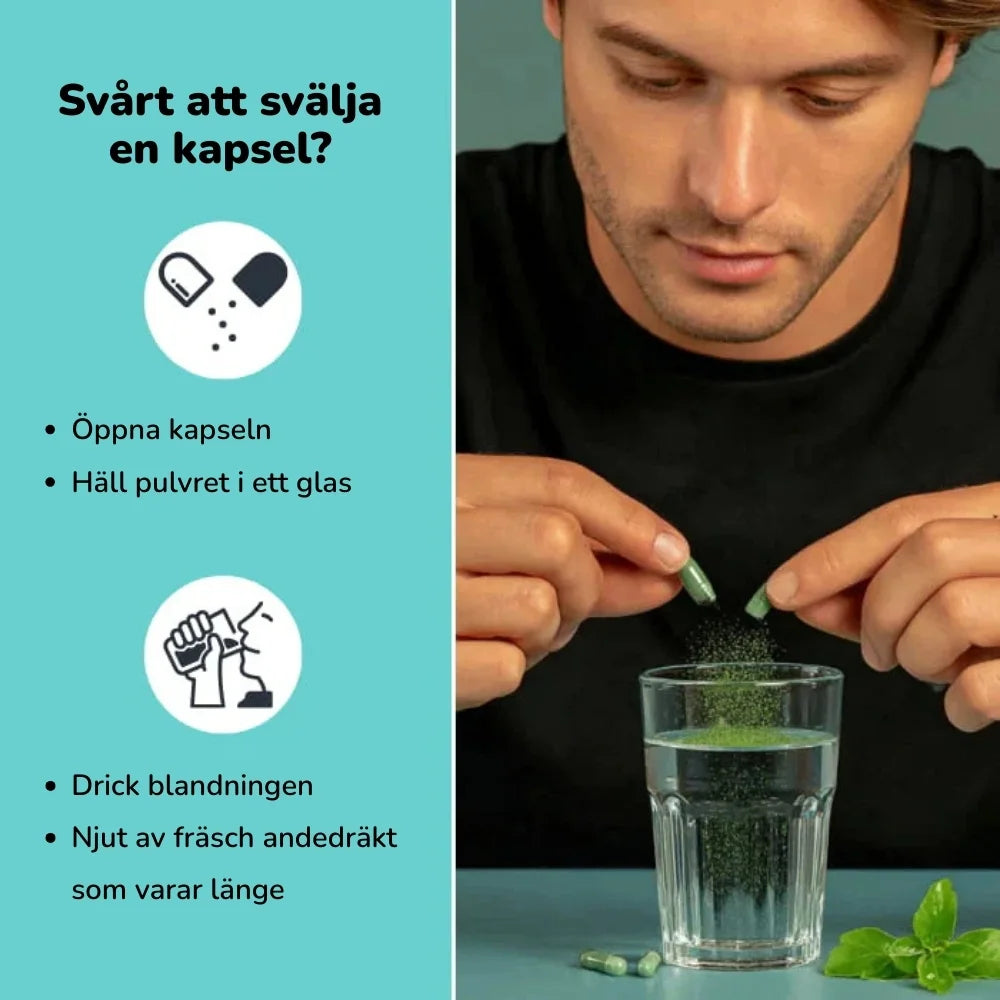 DEOS | Kosttillskott mot dålig lukt