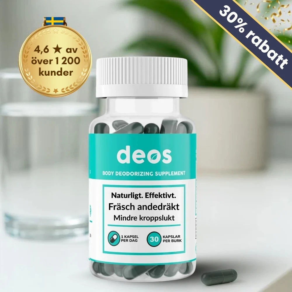 DEOS | Kosttillskott mot dålig lukt